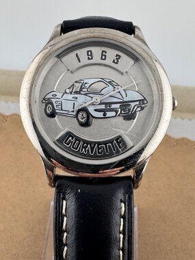 Vintage Fossil Relic Watch 1963 Chevrolet Corvette Split Window